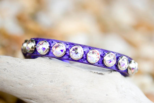 Small Crystal Dog Collar