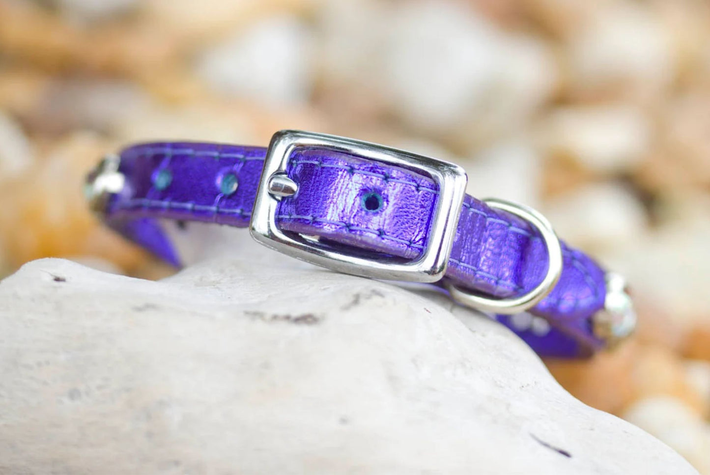 Small Crystal Dog Collar