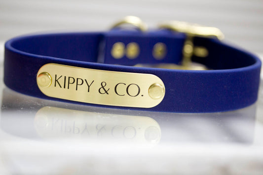 Navy Blue Waterproof Collar