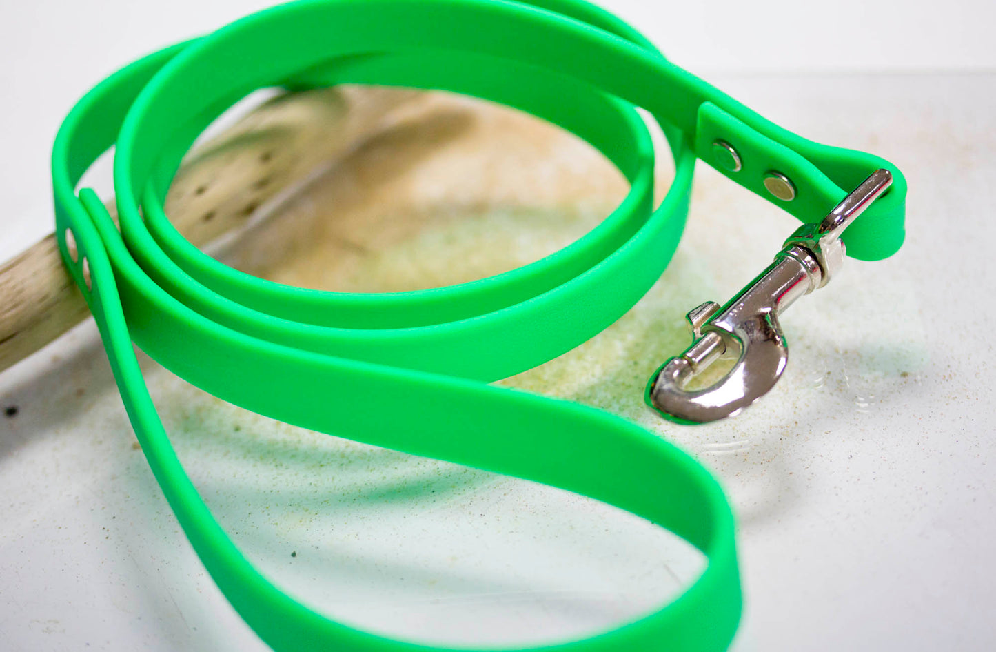 Green Vegan Waterproof Leash